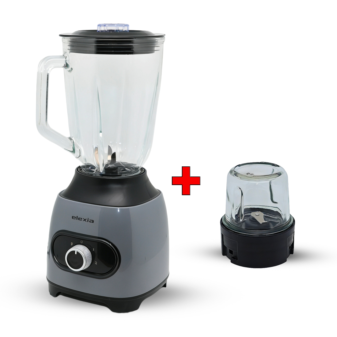 Blender en Verre Elx-Bl-751 1,5l 500w Elexia