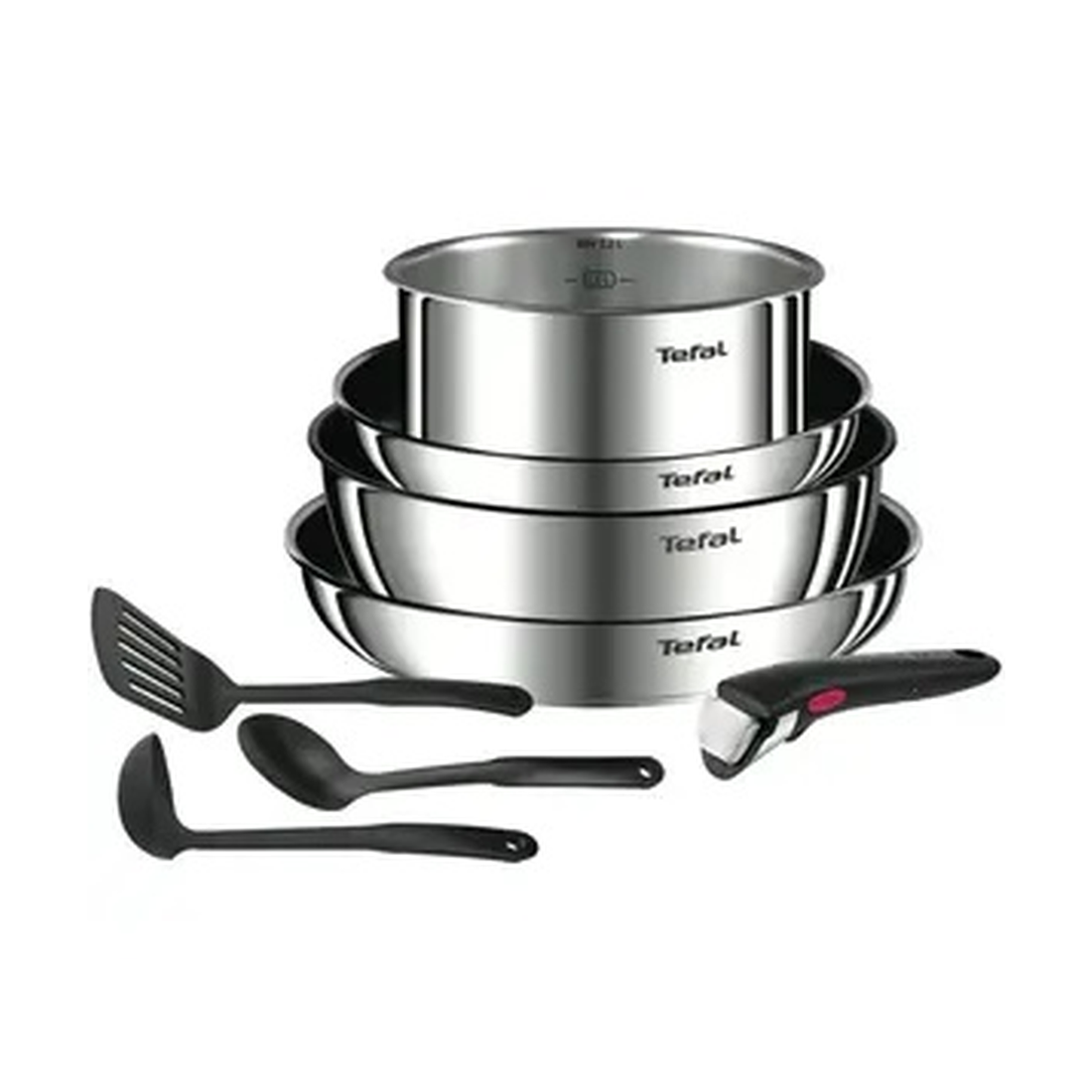 Batteriedecuisine Ingeni L8978s04 8pcs Inox Tefal