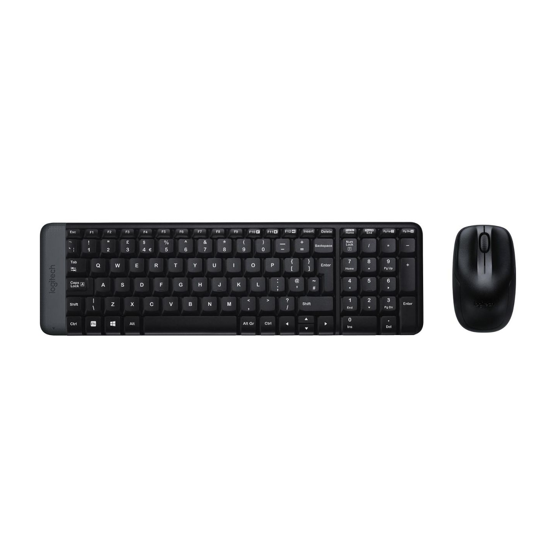 Combo Sans Fil Mk220 Azerty Noir Logitech