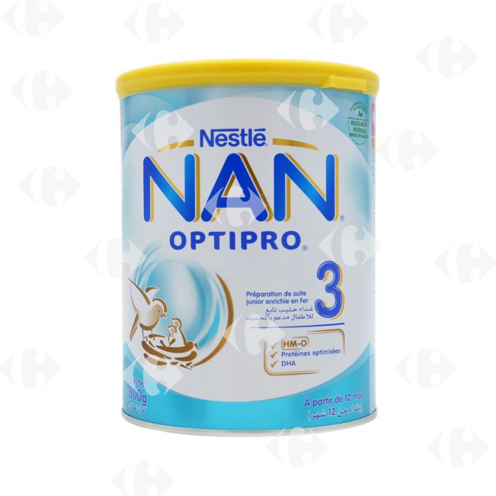 Lait de Croissance Optipro 3 Nan 800g