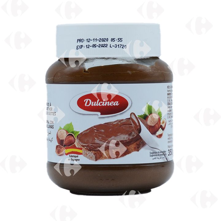 Dulcinea Pâte à tartiner Aux Noisettes 350g