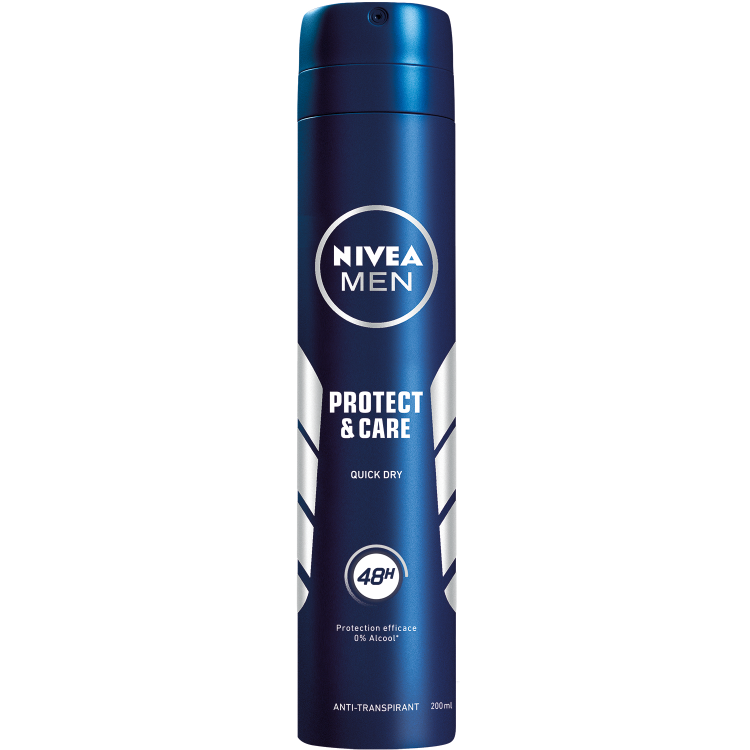 Déodorant spray Homme Protect & Care 200ml - NIVEA MEN