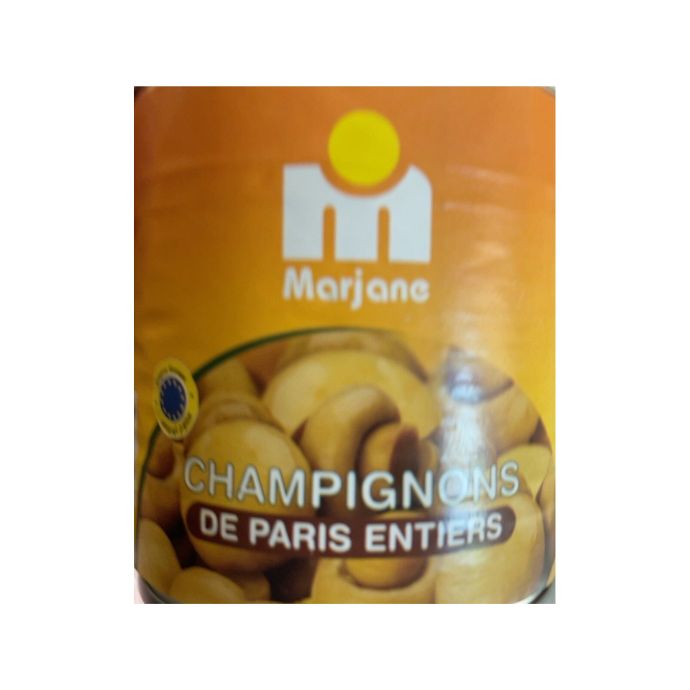 Champignons de paris entiers 3x 185g - MARJANE