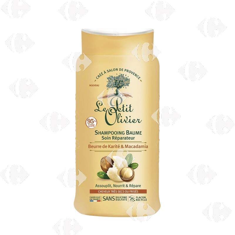 Shampoing baume cheveux très secs ou frisés 250ml - LE PETIT OLIVIER