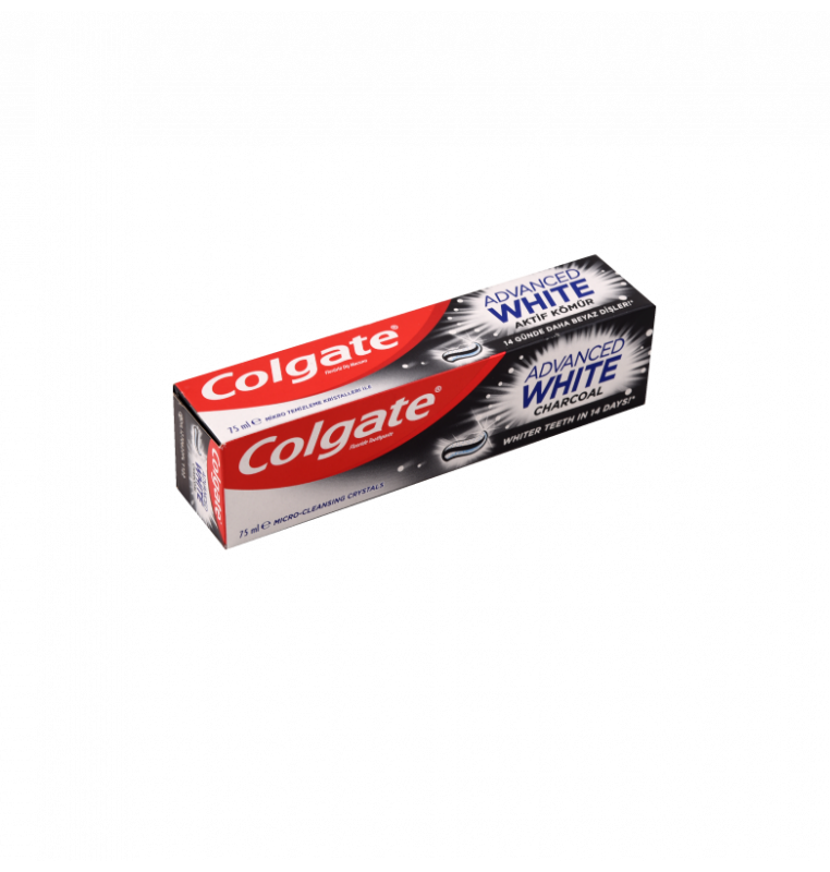 Dentifrice Advanced au Charbon Blanc 75ml - COLGATE