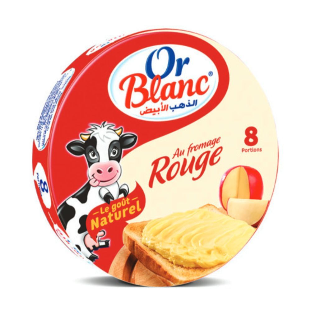 Fromage fondu à l'edam 8 portions - OR BLANC