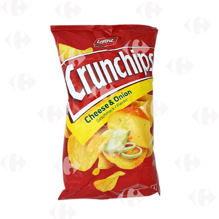 Crunchips saveur fromage et oignon 100g - LORENZ