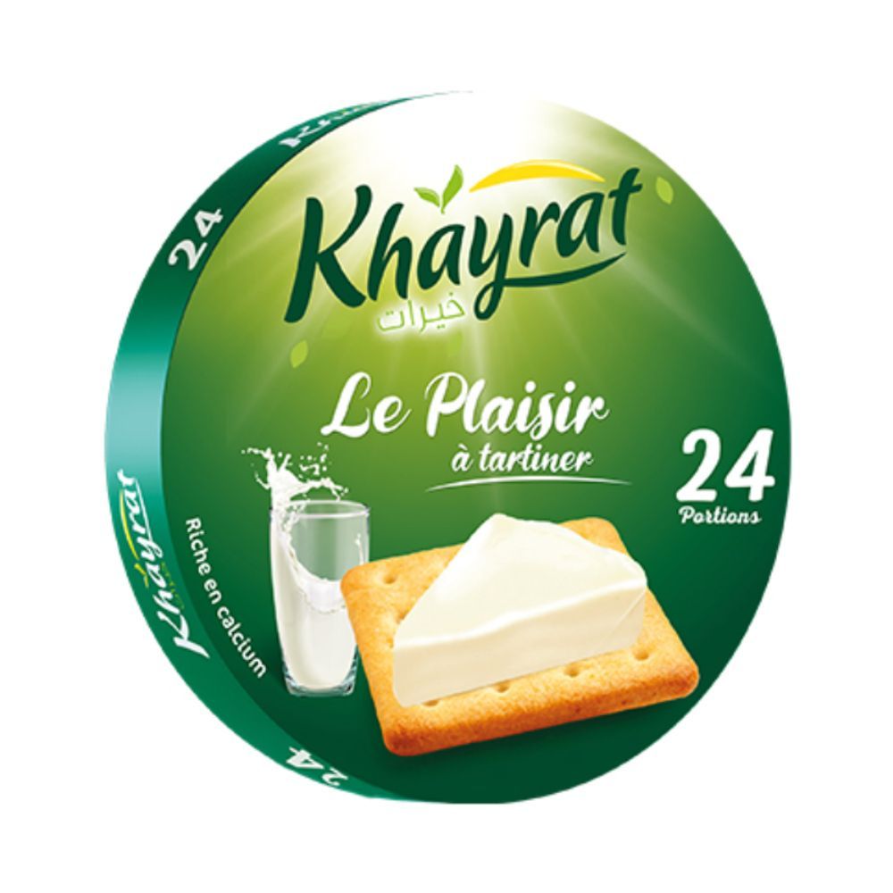 Fromage fondu 64 portions - KHAYRAT