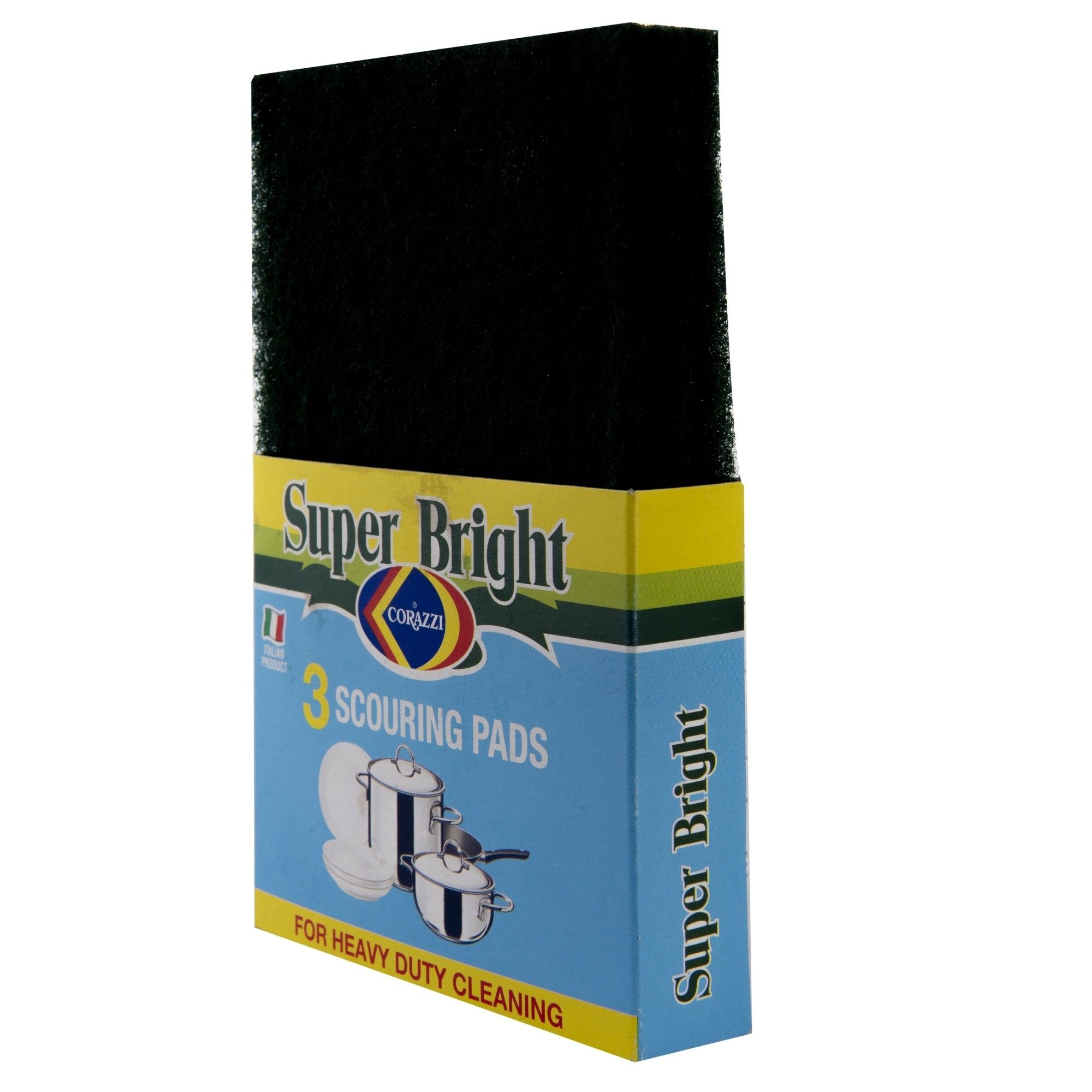 Abrasifs verts super brillants x3 pièces - CORAZZI