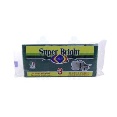 Eponges abrasives super brillantes R847 x3 - CORAZZI