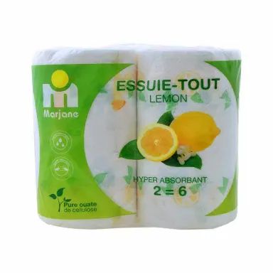 Essuie-tout Maxi Parfumé Citron X2 - Marjane