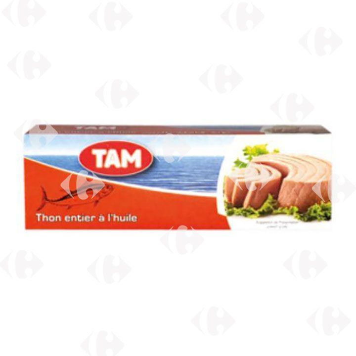 Thon à l'huile végétale 3x 85g - TAM