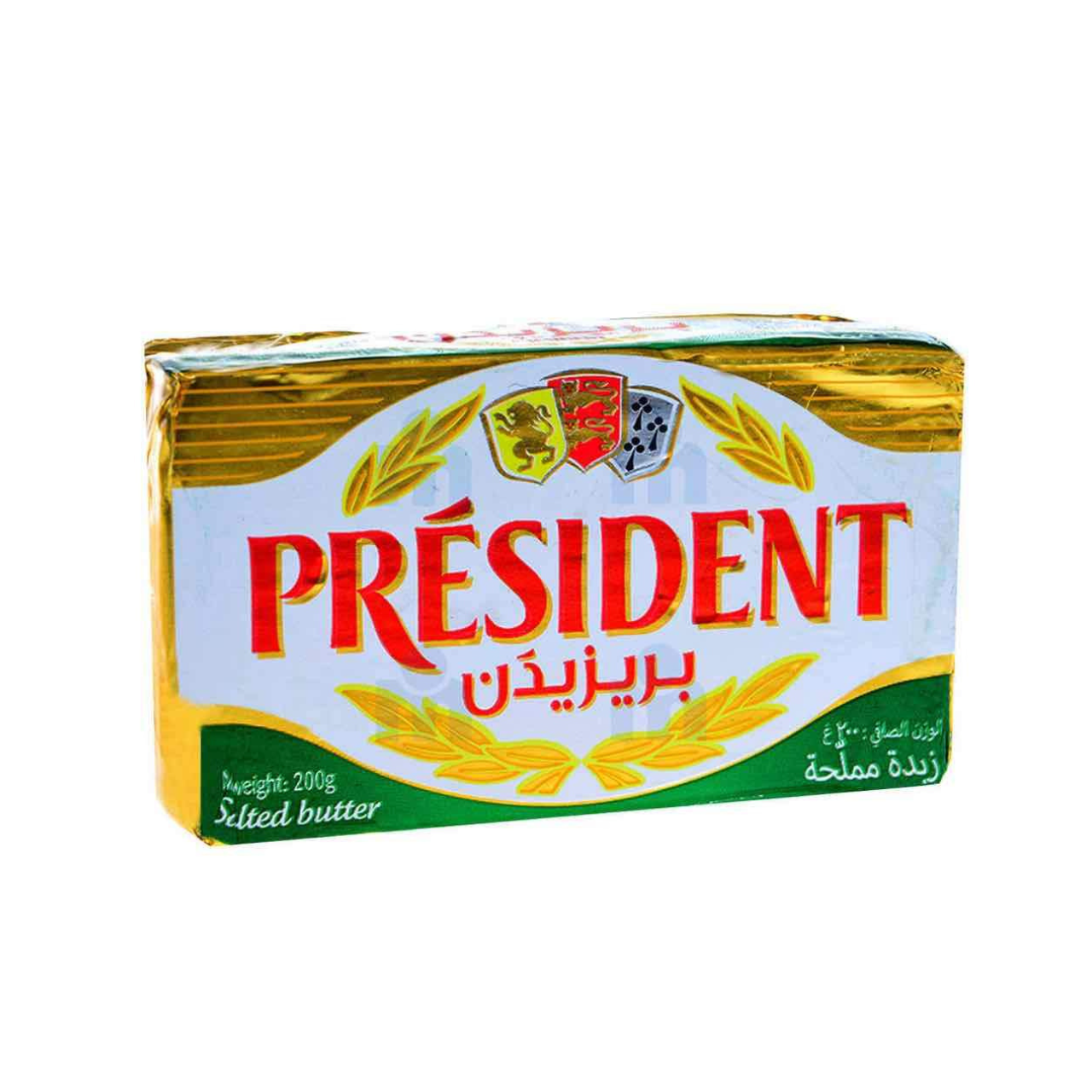 Beurre demi-sel en plaquette 200g - PRÉSIDENT