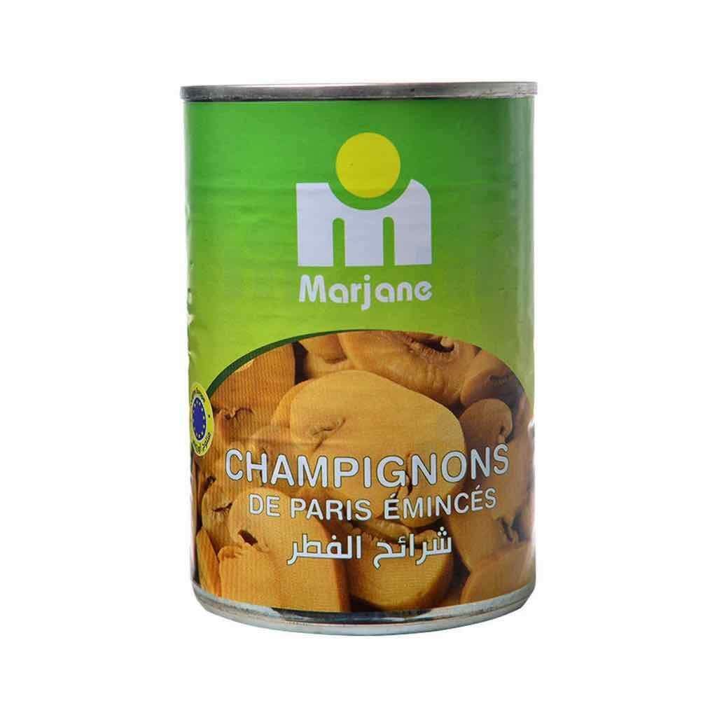 Champignons de paris émincés 400g - MARJANE