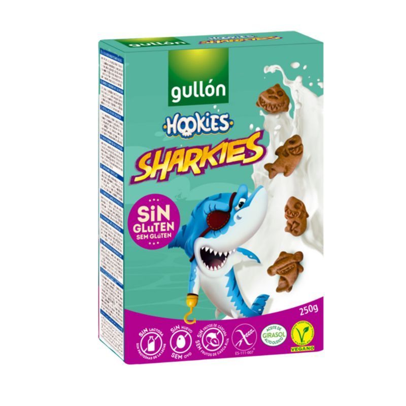Biscuits au Cacao Sans Gluten Gullón Sharkies 250g