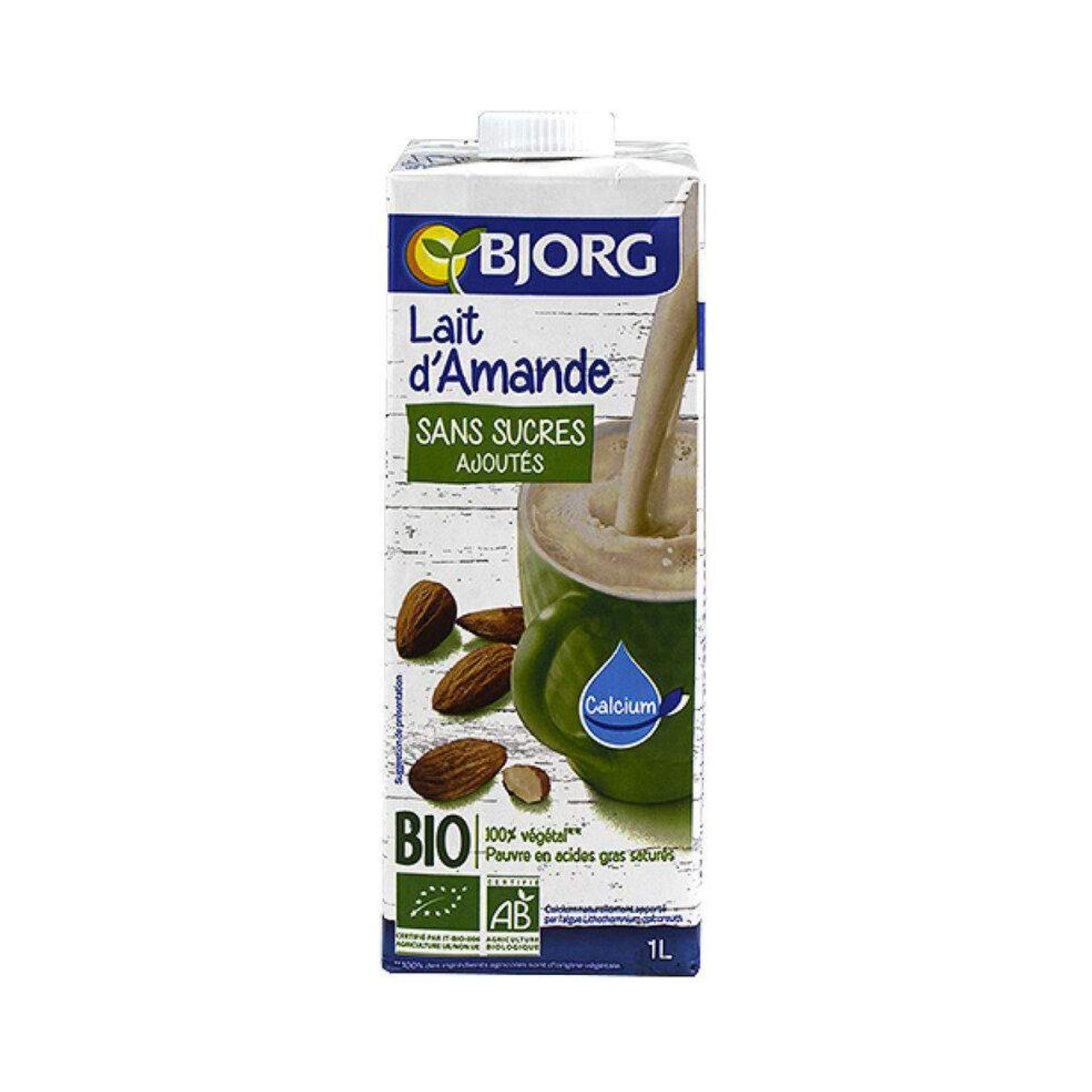 Boisson végétale à l'amande bio sans sucres ajoutés 1L - BJORG