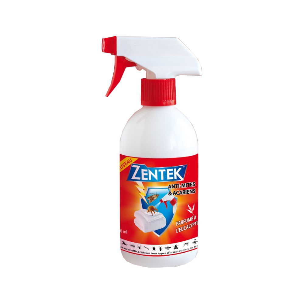 Insecticide liquide protection totale anti-mites et acariens 500ml - ZENTEK