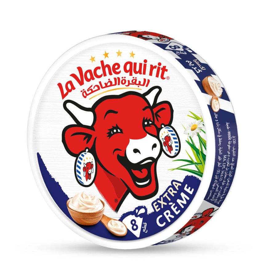 Fromage fondu extra crème 8 portions - LA VACHE QUI RIT