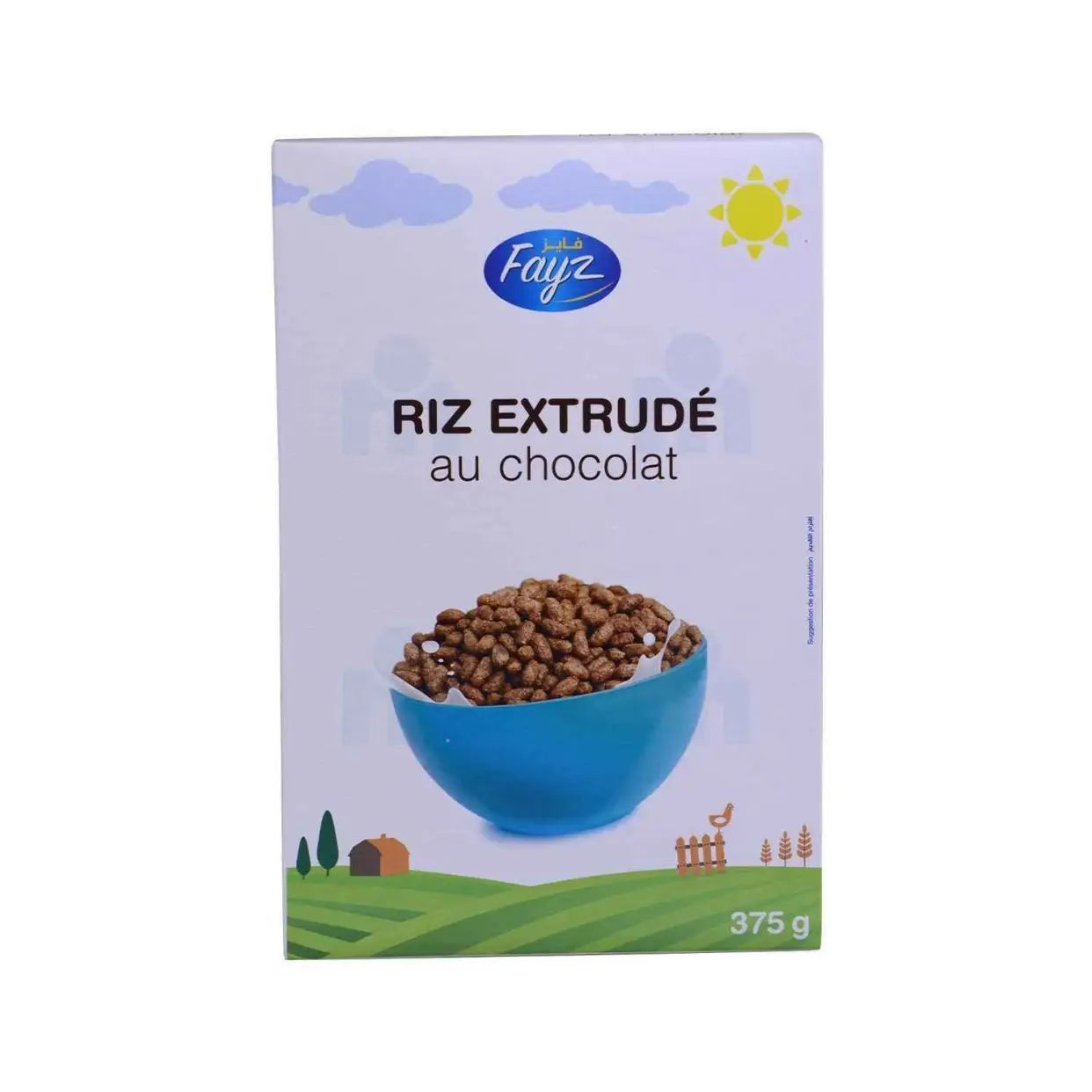Céréales riz soufflé au chocolat 375g - FAYZ