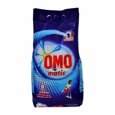 Lessive en poudre Matic 5,5kg - OMO