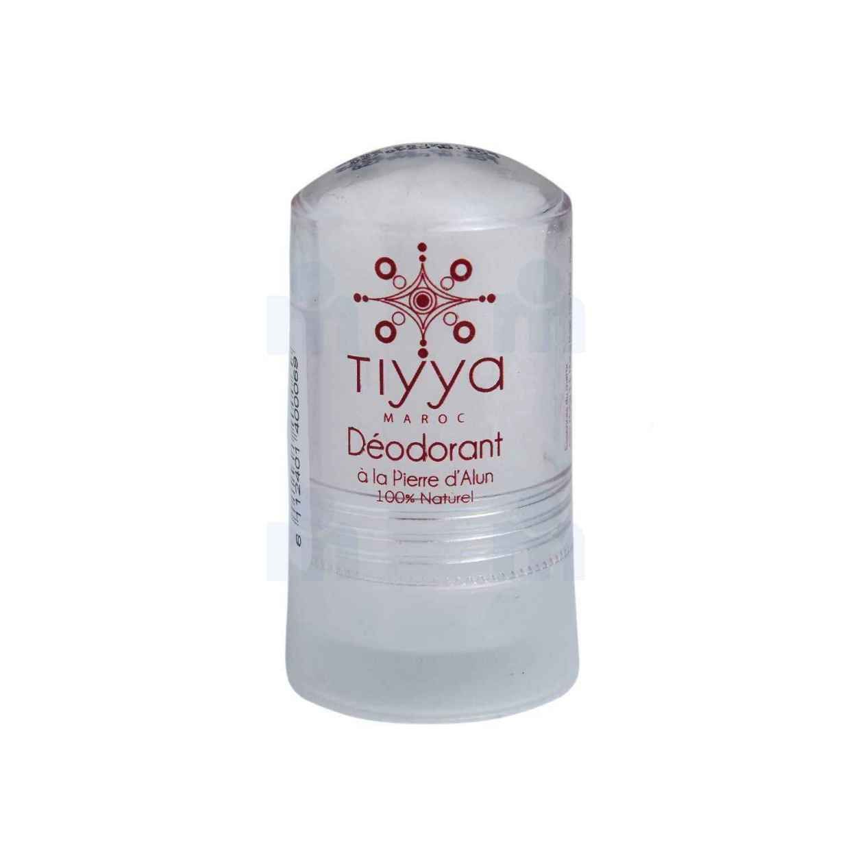 Déodorant bille à la pierre d'alun 100% naturel 60g - TIYYA