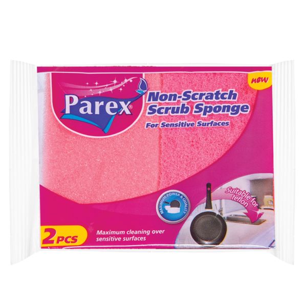 Eponge anti-rayure pour surfaces sensibles x2 -PAREX