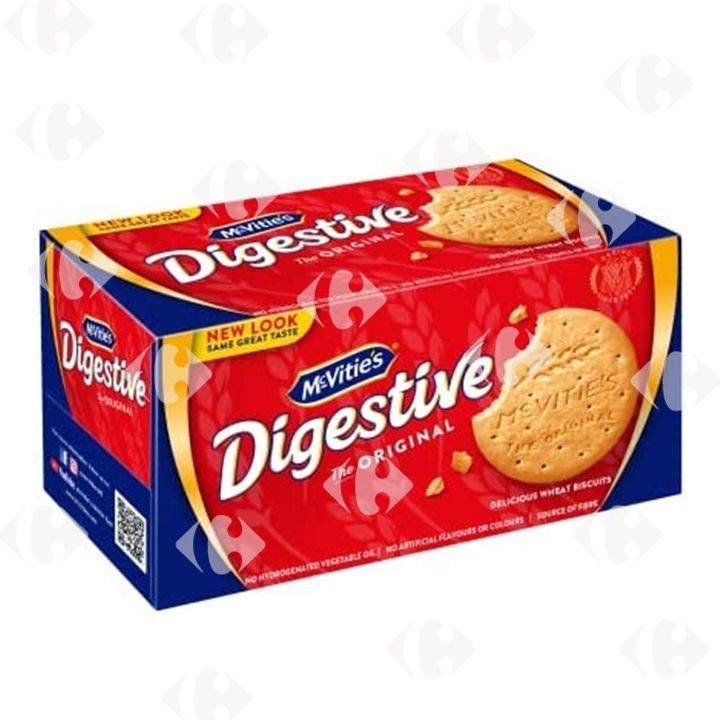 Biscuits blé complet Digestive original 250g - MC VITIE'S