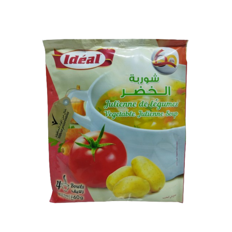 Julienne de légumes 51g - IDEAL