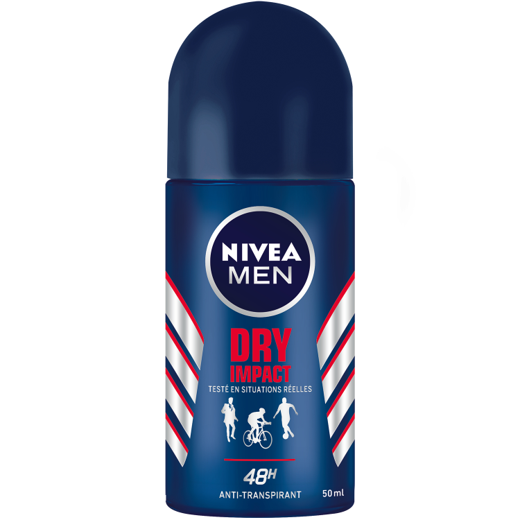 Déodorant bille Homme Dry Impact 50ml - NIVEA MEN