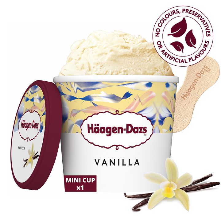 Häagen-Dazs mini pot vanille 100ml