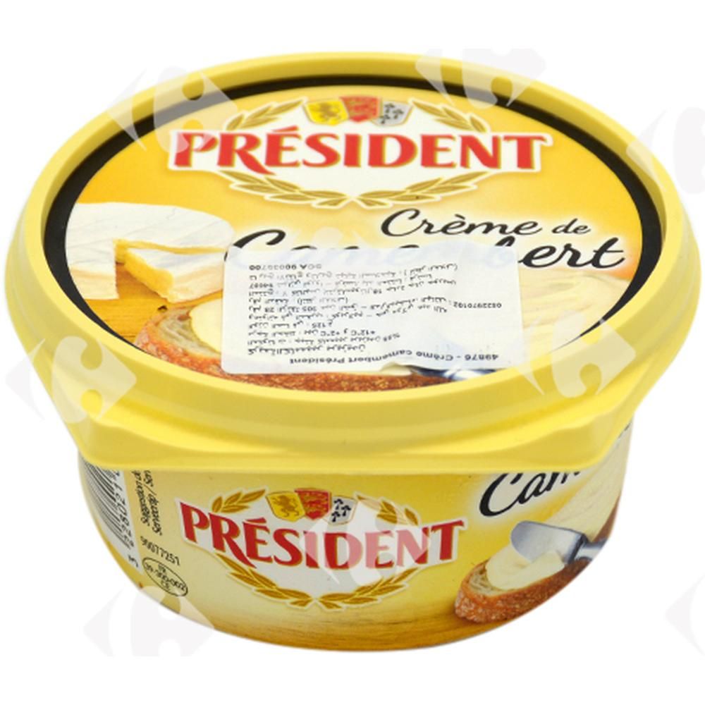 Fromage à tartiner à la crème de camembert 125g - PRÉSIDENT