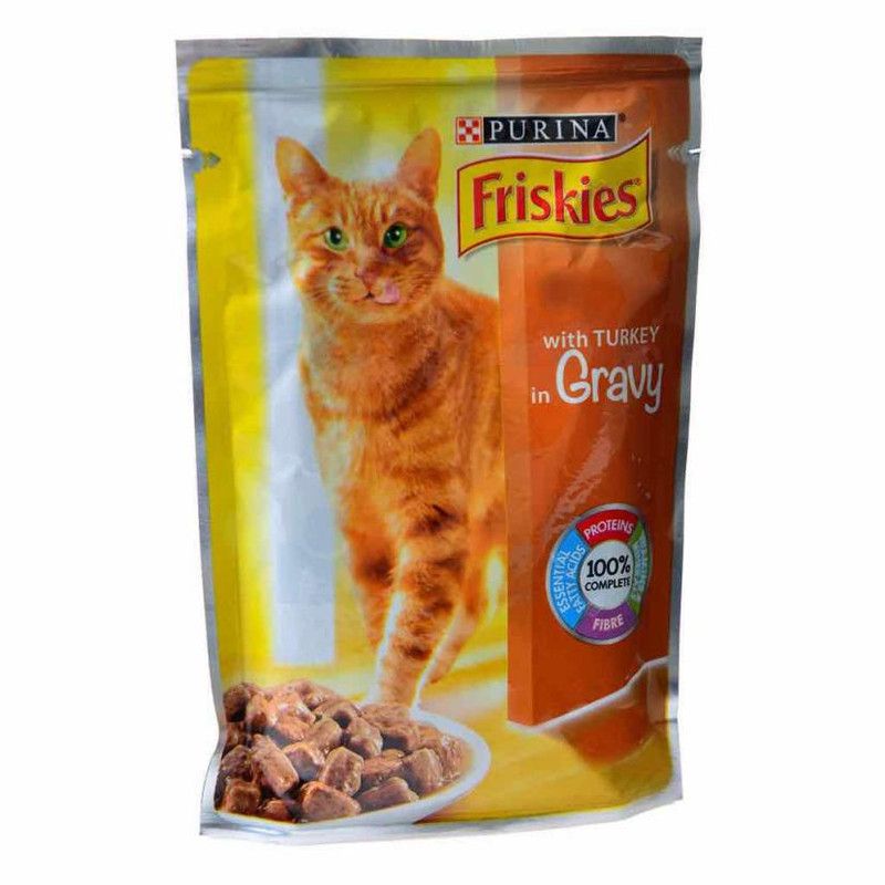 Dinde en sauce pour chat adulte 100g - FRISKIES