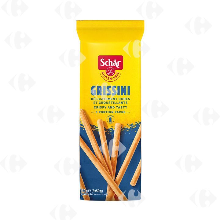 Minis baguettes croustillantes Grissini sans gluten 150g - SCHÄR