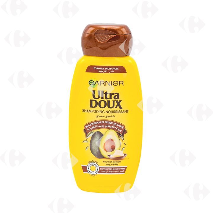 Shampoing huile d'avocat et beurre de karité 200ml - ULTRAS DOUX