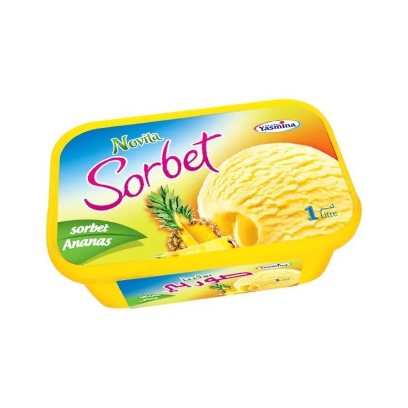 Yasmina sorbet ananas 1L