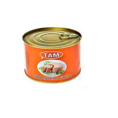 Thon entier à l'huile 1,7Kg - TAM