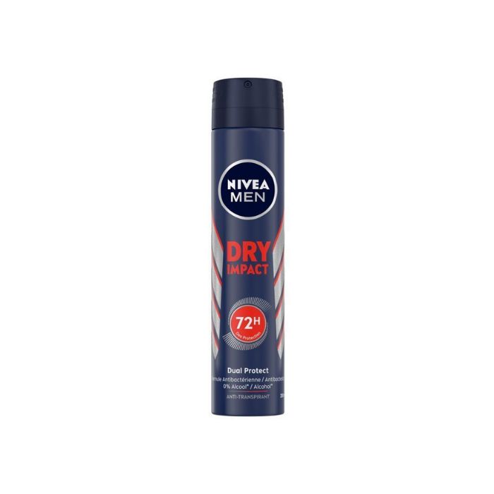 Déodorant spray Homme Dry Impact 200ml - NIVEA MEN