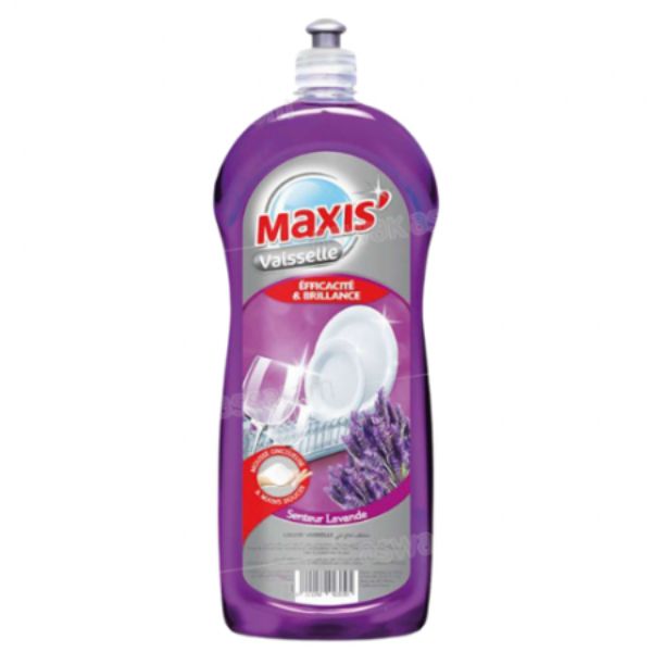Liquide vaisselle parfum lavande et soie 1,25L - MAXIS'