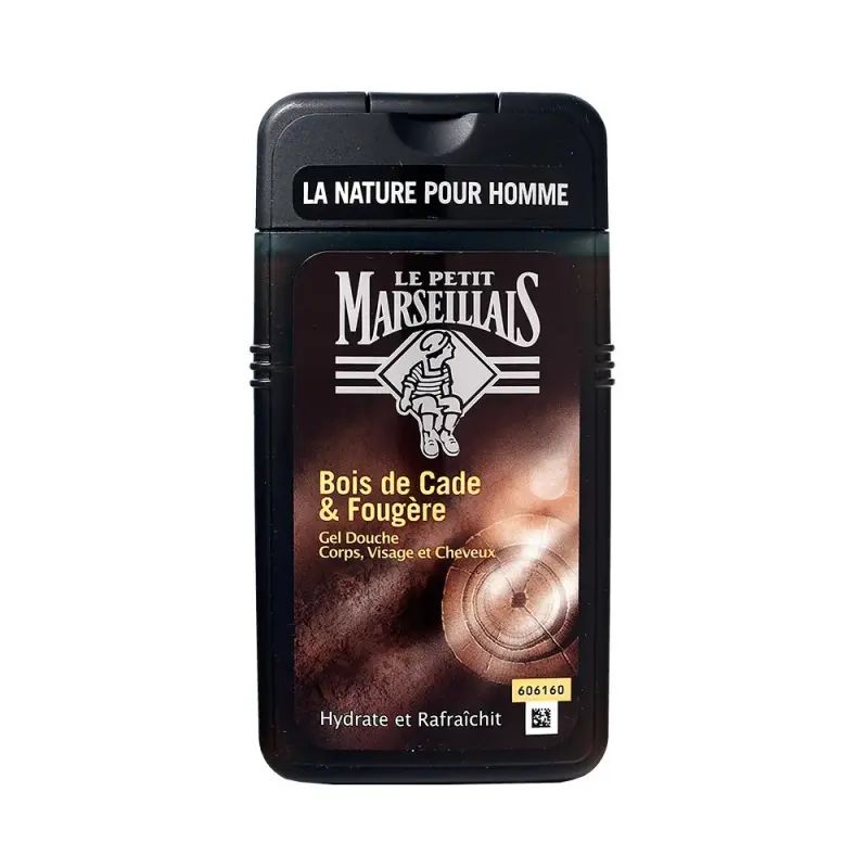 Gel douche bois de cade  fougère 250ml - LE PETIT MARSEILLAIS