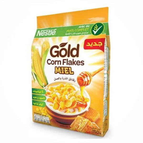 Céréales corn flakes au miel Góld 150g - NESTLÉ