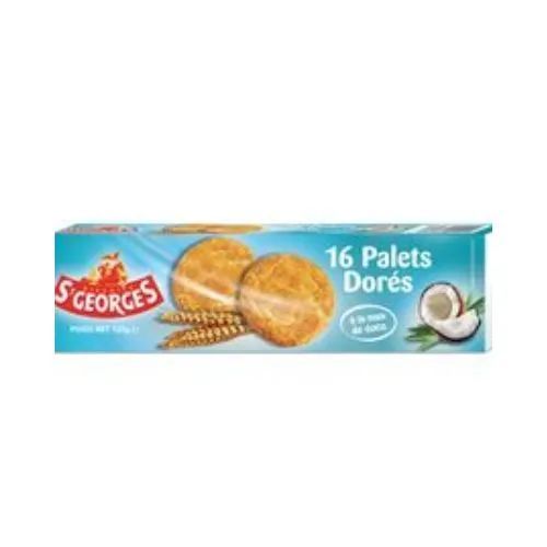Palets dorés à la noix de coco x16 unités 125g - ST GEORGES