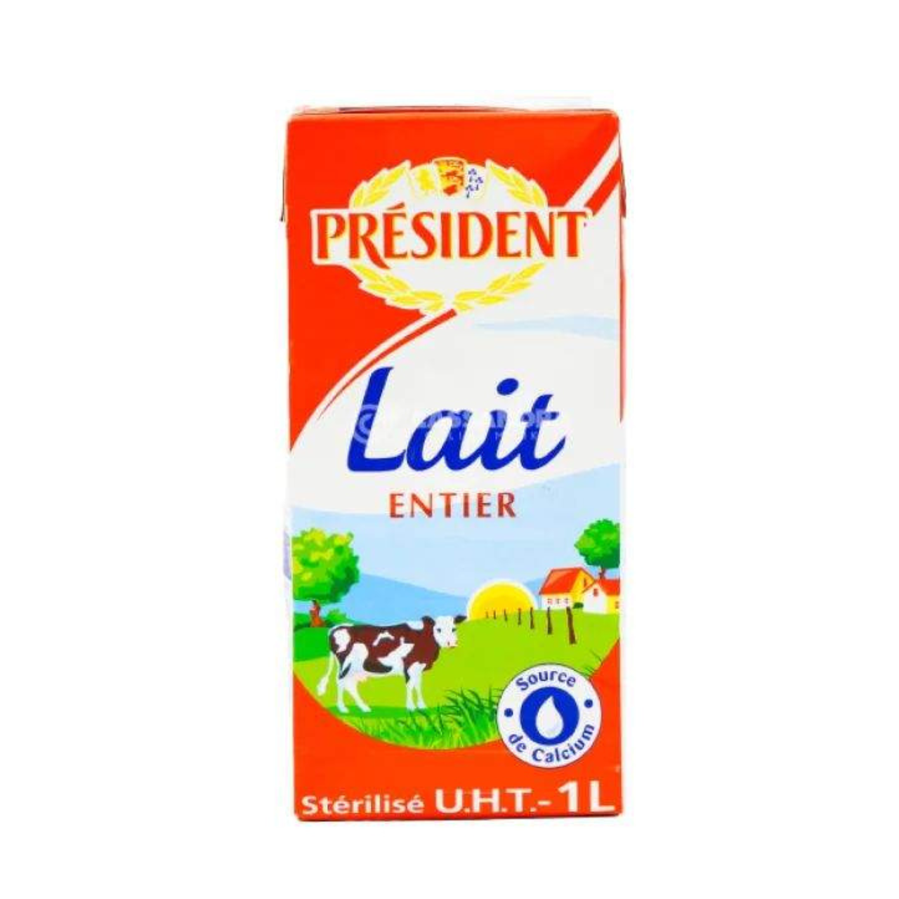 Lait UHT entier 1L - PRÉSIDENT