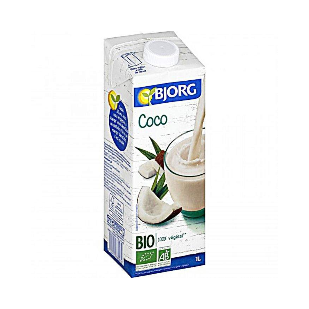 Boisson coco sans sucres Bio 1L - BJORG