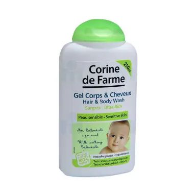 Gel corps et cheveux 250ml - CORINE DE FARME