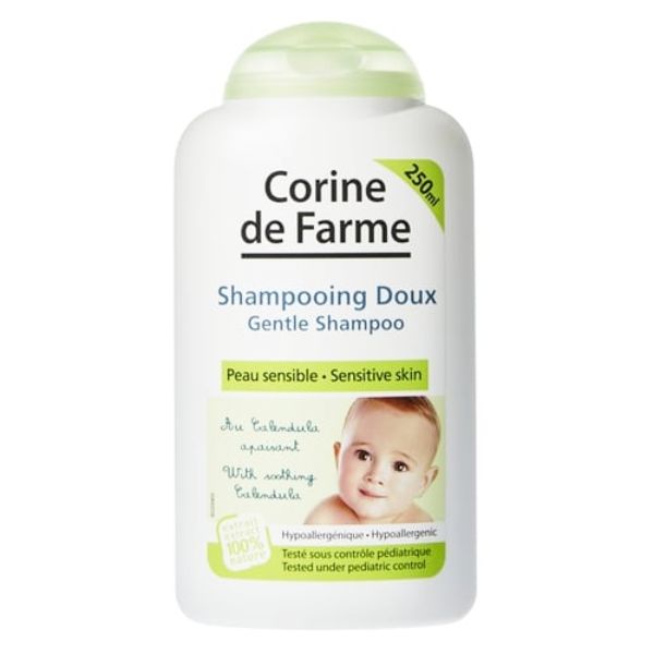 Shampooing doux au calendula apaisant 250ml - CORINE DE FARME
