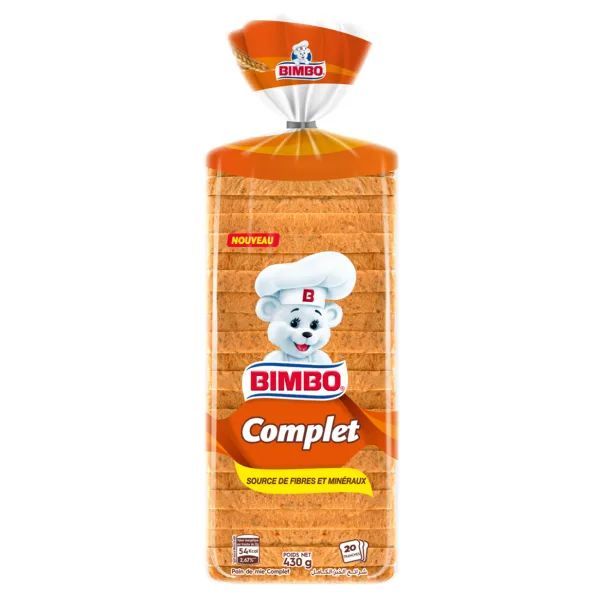 Pain de mie complet format familial x26 tranches 780g - BIMBO