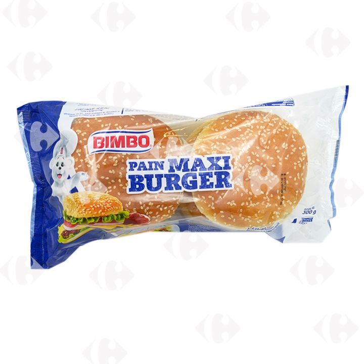 Pain maxi-burger x4pcs 300g - BIMBO