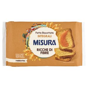 Biscottes complètes sans huile de palme 320g - MISURA