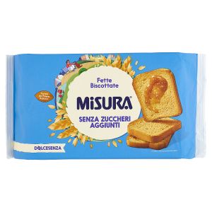 Biscottes Dolce Senza sans sucre ajouté 320g - MISURA