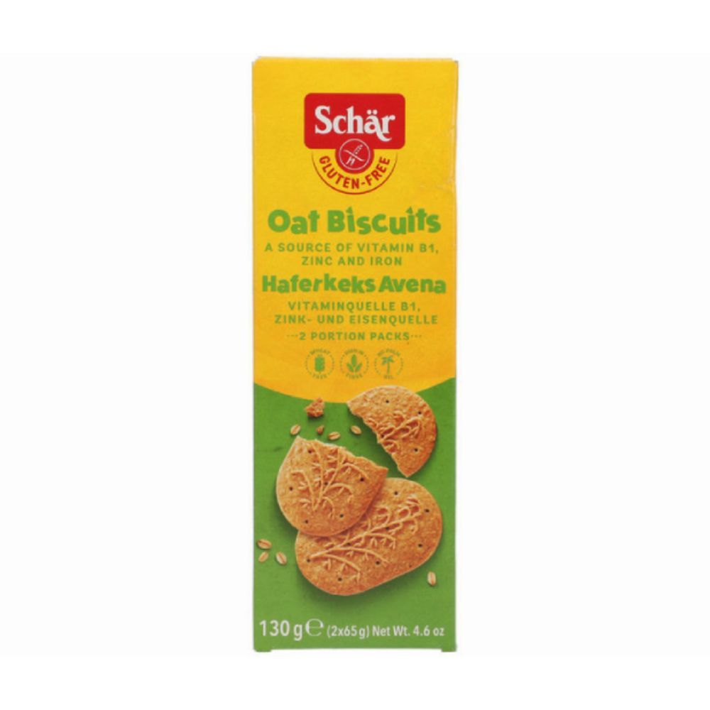 Biscuits à l'avoine sans gluten 130g - SCHÄR